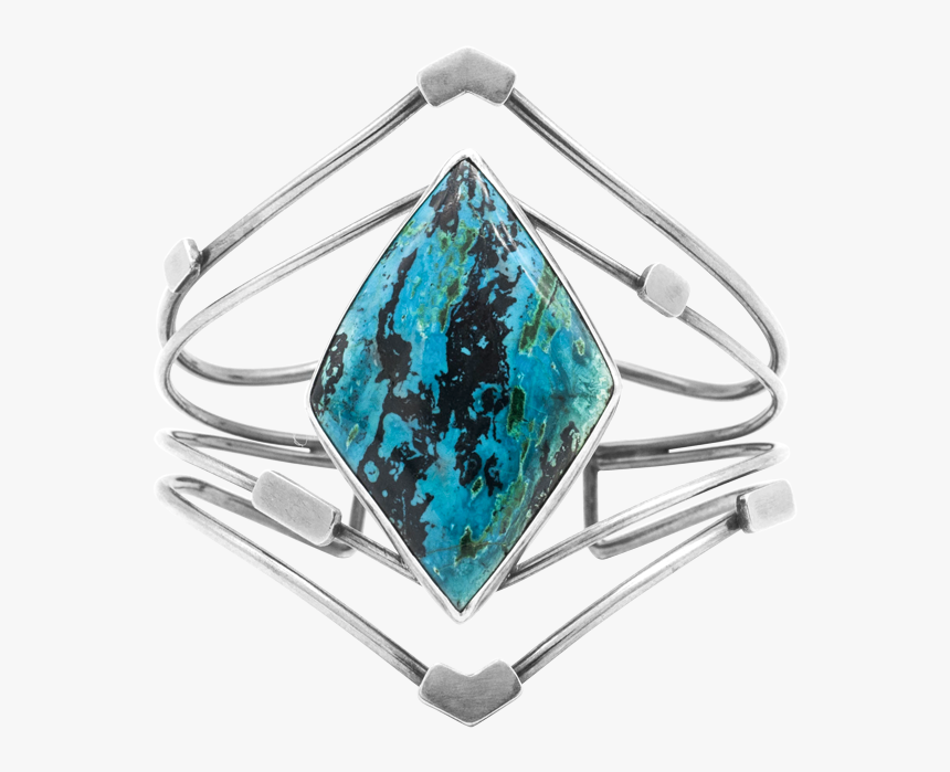 Shattuckite Visionary Cuff By Emma Elizabeth Jewelry, - Opal, HD Png Download, Free Download