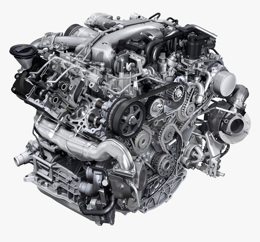 Engine Png Photo Background - Motor Diesel De Porsche Cayenne, Transparent Png, Free Download