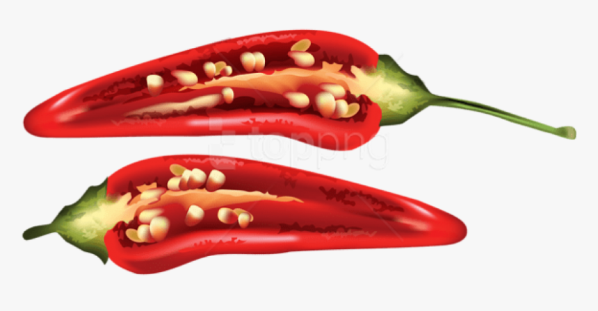 Red Pepper Png - Red Chilli Png, Transparent Png, Free Download
