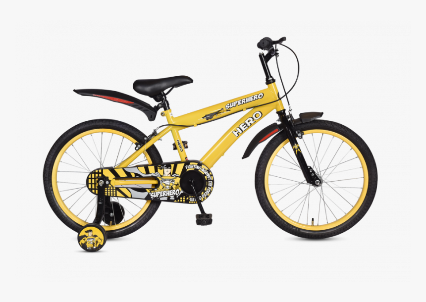 Vector Bike Double - Hero Cycles For Boys, HD Png Download, Free Download