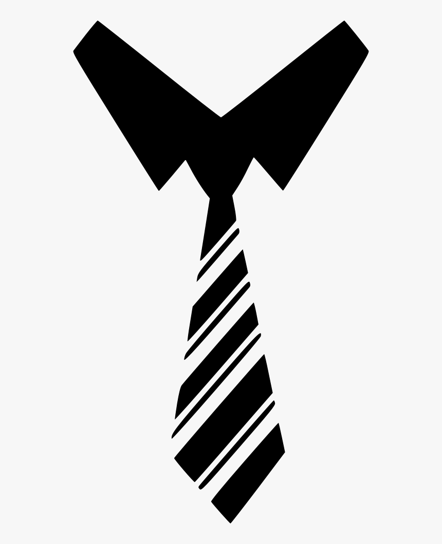 Neck Tie Dress Formal Shirt - Collar And Tie Clipart, HD Png Download, Free Download