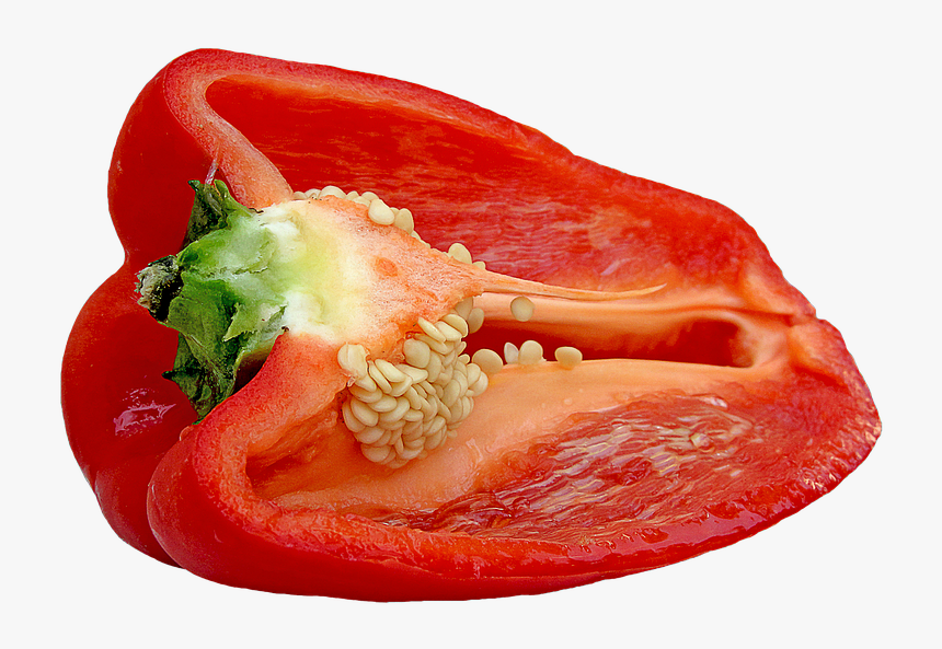 Transparent Red Pepper Png - Wanneer Is Een Paprika Niet Meer Goed, Png Download, Free Download