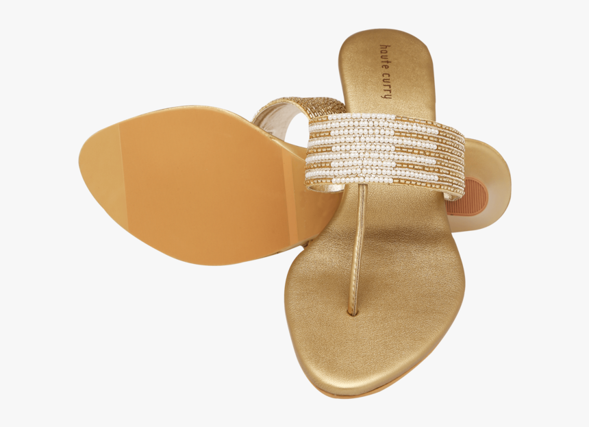 Womens Party Wear Slipon Fancy Heel Chappal - Fancy Chappal For Ladies, HD Png Download, Free Download