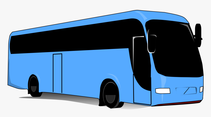 Bus, Travel, Transport, Vehicle, Road, Public, Urban - Clipart School Bus Blue, HD Png Download, Free Download
