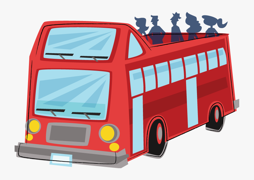 Tour Bus Clipart, HD Png Download, Free Download