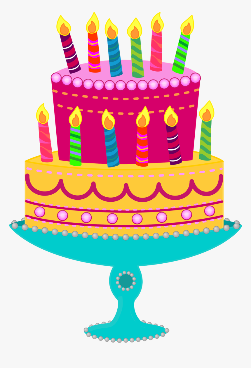 Transparent Birthday Decoration Png - Birthday Cake Clipart Free, Png Download, Free Download