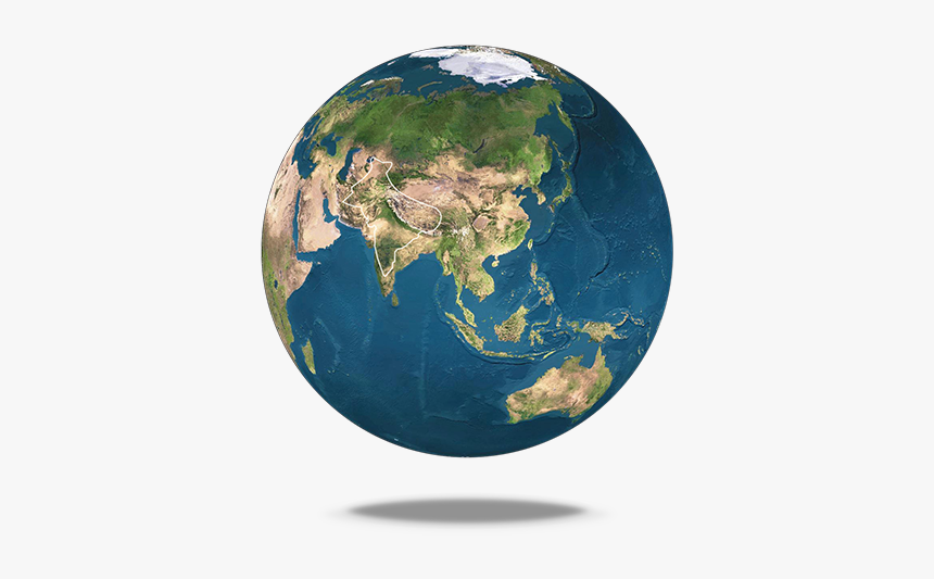 India Globe Png - Earth With India Png, Transparent Png, Free Download