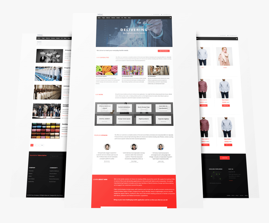 E-commerce Joomla Template - Display Advertising, HD Png Download, Free Download