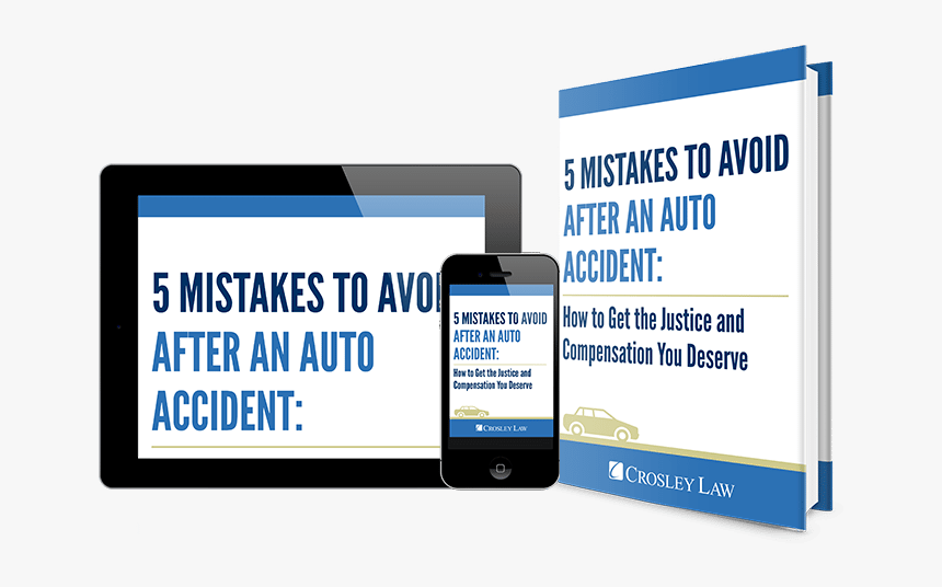 5 Mistakes To Avoid After An Auto Accident Ebook - Car Accident Do's And Don Ts, HD Png Download, Free Download