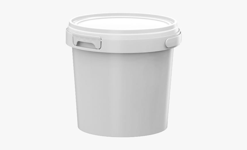 1 Litre Plastic Pail With T Tab - Lid, HD Png Download, Free Download