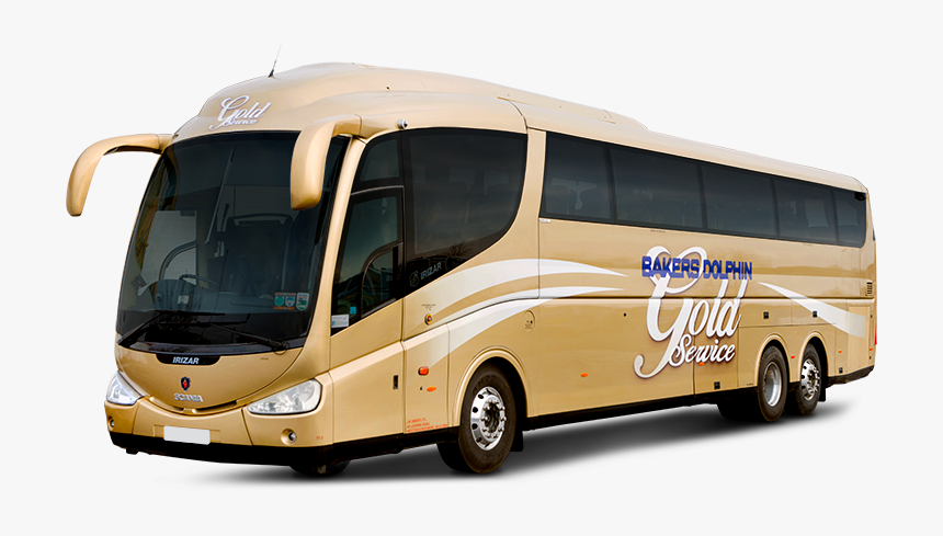 Gold Bus Png, Transparent Png, Free Download