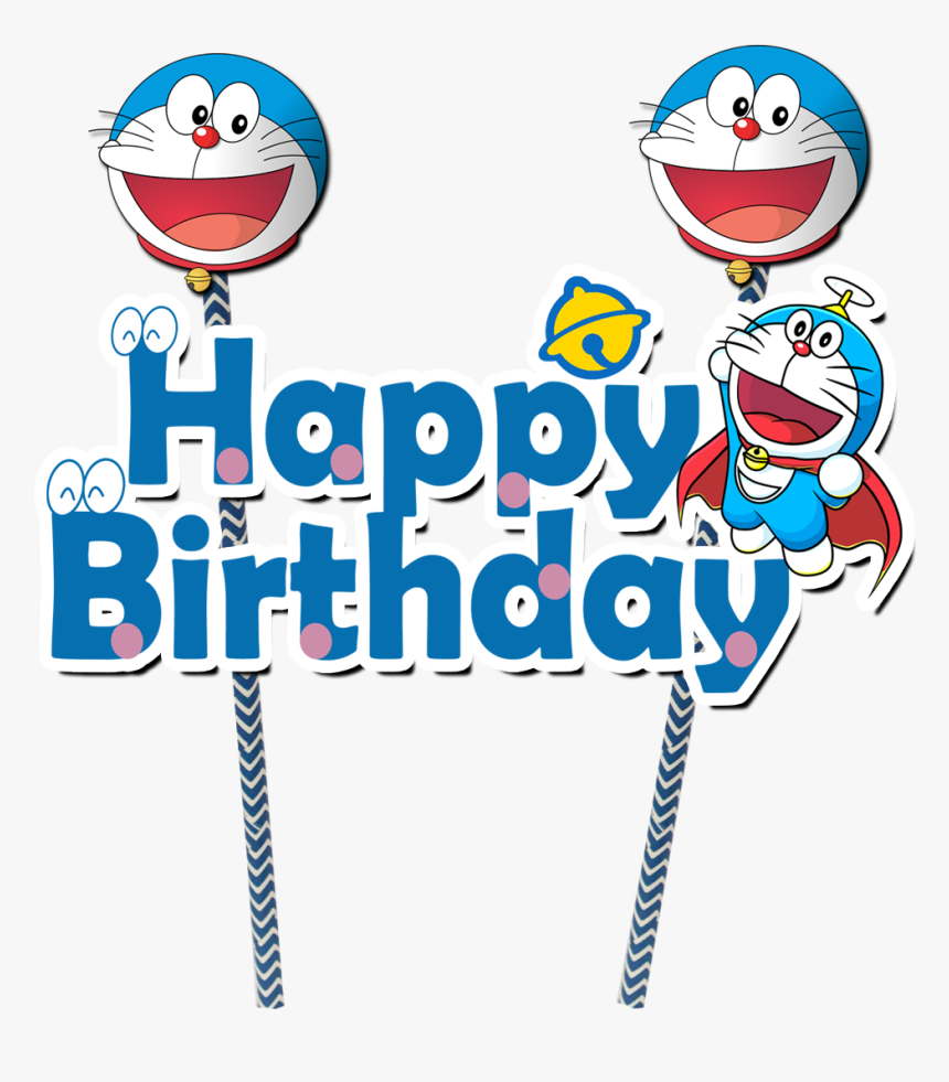 Doraemon Birthday Tarpaulin Design, HD Png Download, Free Download