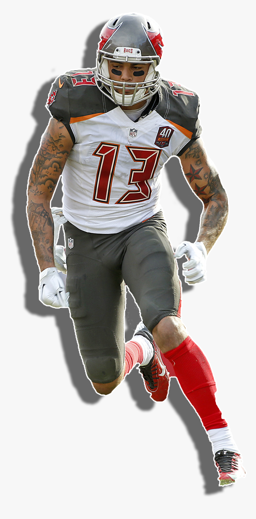 American Football , Png Download - Mike Evans No Background, Transparent Png, Free Download