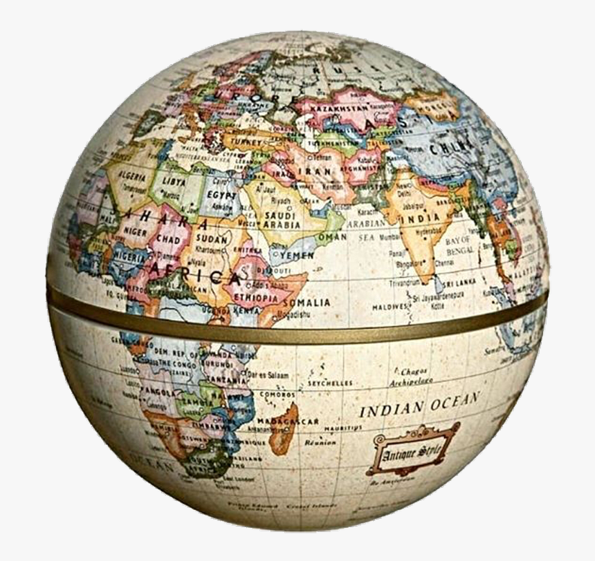 Antique Globe Online India , Png Download - World Png Aesthetic, Transparent Png, Free Download