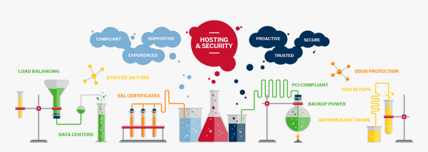 Security Infographic - Web Hosting Security, HD Png Download, Free Download