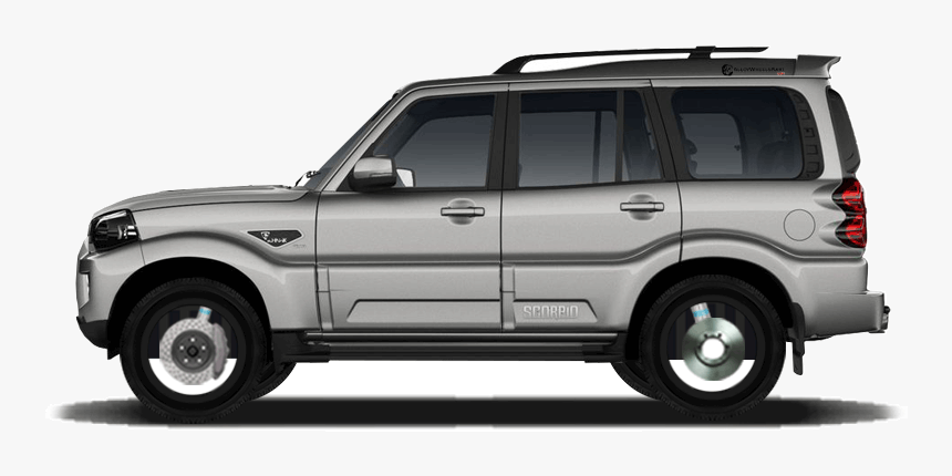 Slide Background - Mahindra Scorpio S7 Silver, HD Png Download, Free Download