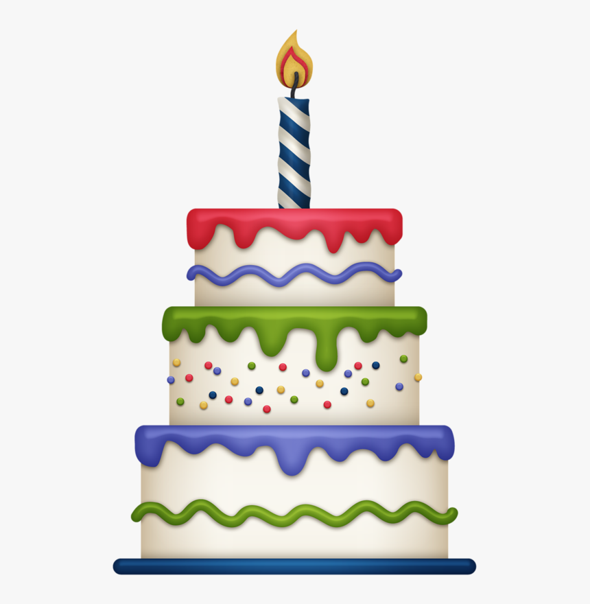 Cumplea Os Pinterest - Large Birthday Cake Clip Art, HD Png Download, Free Download