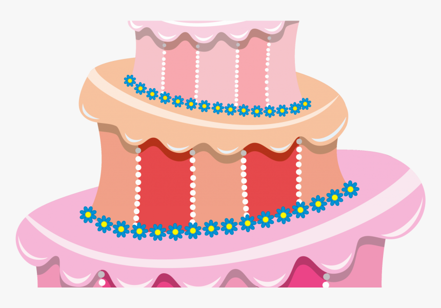 Transparent Free Birthday Clip Art - Birthday Cake Clip Art, HD Png Download, Free Download