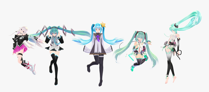 Transparent Anime Effects Png - Anime Girl Floating Poses, Png Download, Free Download