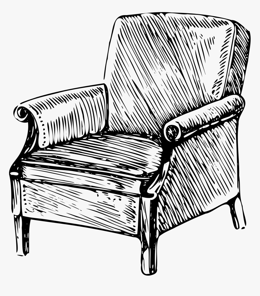 Old Chair Png - Armchair Meaning, Transparent Png, Free Download