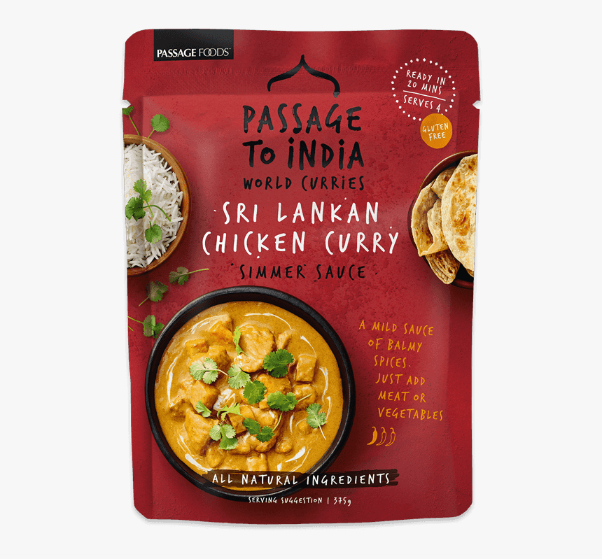 Passage To India Sri Lankan Chicken Curry, HD Png Download, Free Download