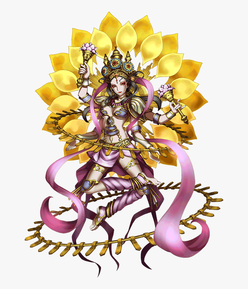 Artwork Of Lakshmi - Final Fantasy Brave Exvius Lakshmi, HD Png Download, Free Download
