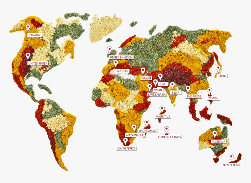 Spice Map Of India, HD Png Download, Free Download