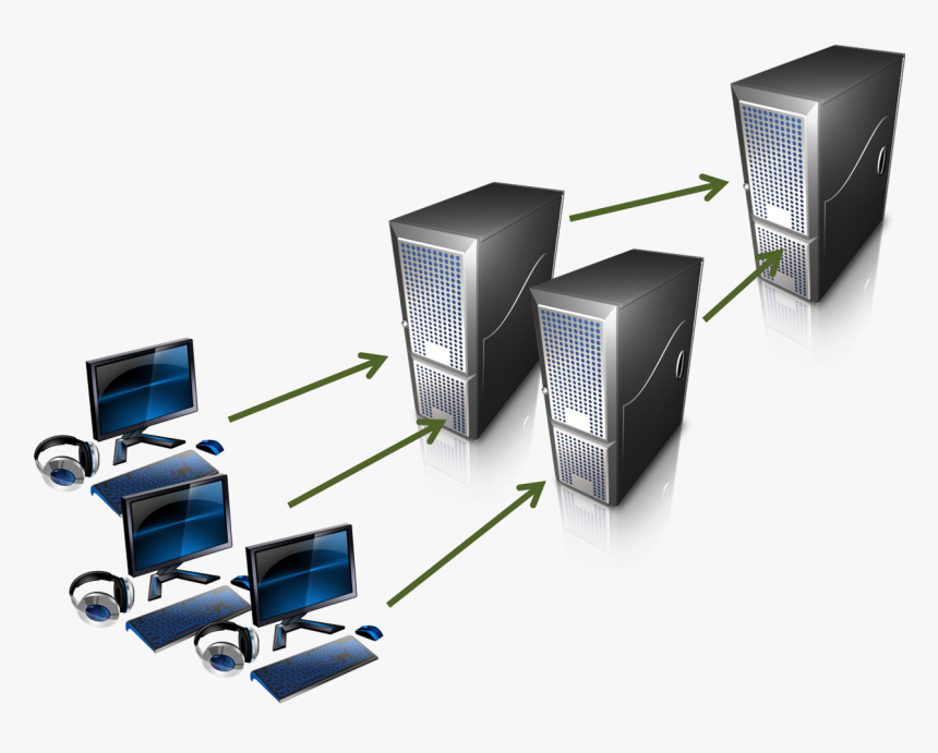 Clustered-hosting - Clustered Hosting, HD Png Download, Free Download