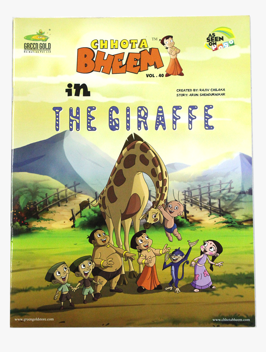 Chhota Bheem The Giraffe, HD Png Download, Free Download