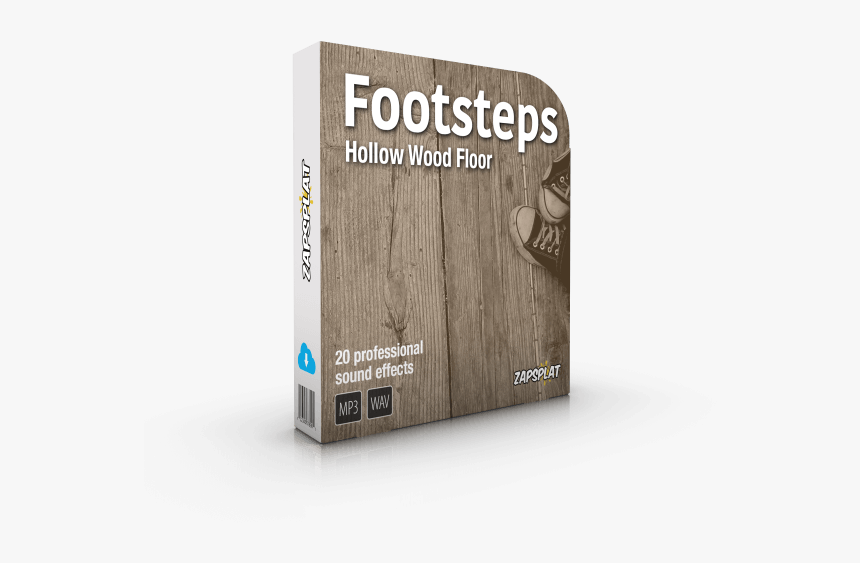 Pack Footsteps Hollow Wood Floor - Plywood, HD Png Download, Free Download