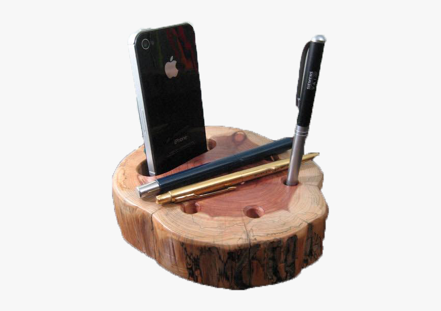 Wood Mobile Stand, HD Png Download, Free Download