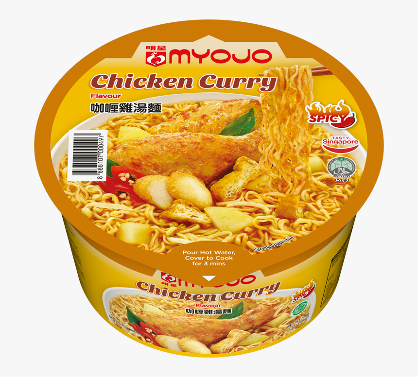 Myojo Curry Chicken Png, Transparent Png, Free Download