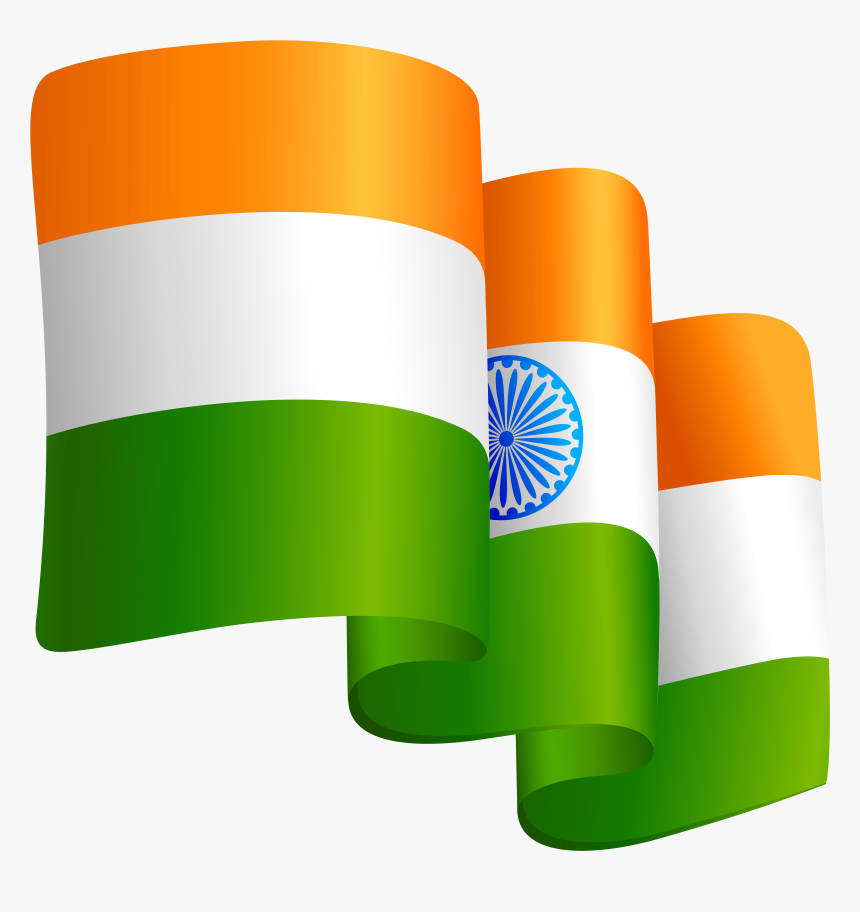 Waving India Flag Transparent - Clipart India Flag Png, Png Download, Free Download