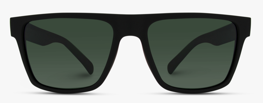 Trendy Men Modern Square Polarized Flat Top Sunglasses - Shadow, HD Png Download, Free Download
