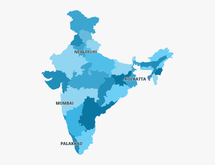 Bjp Ruling States In India 2019, HD Png Download - kindpng