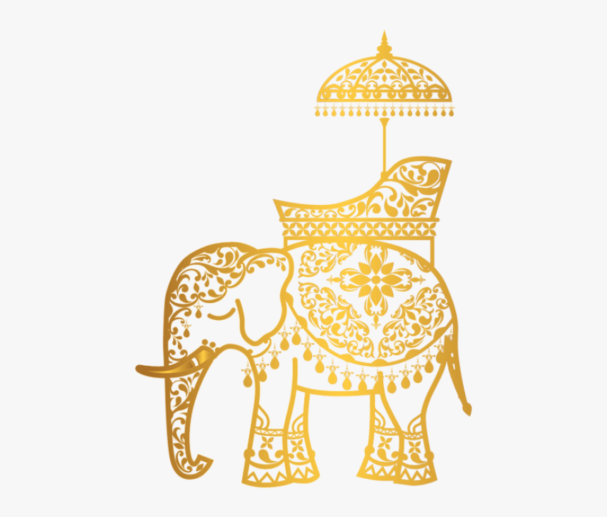 Transparent Elephant Clipart Png - Indian Wedding Elephant Clipart, Png Download, Free Download