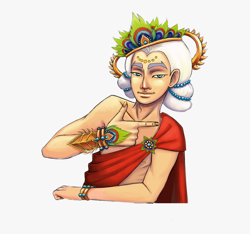 Final God Krishna, God Of Tricks - Cartoon, HD Png Download, Free Download