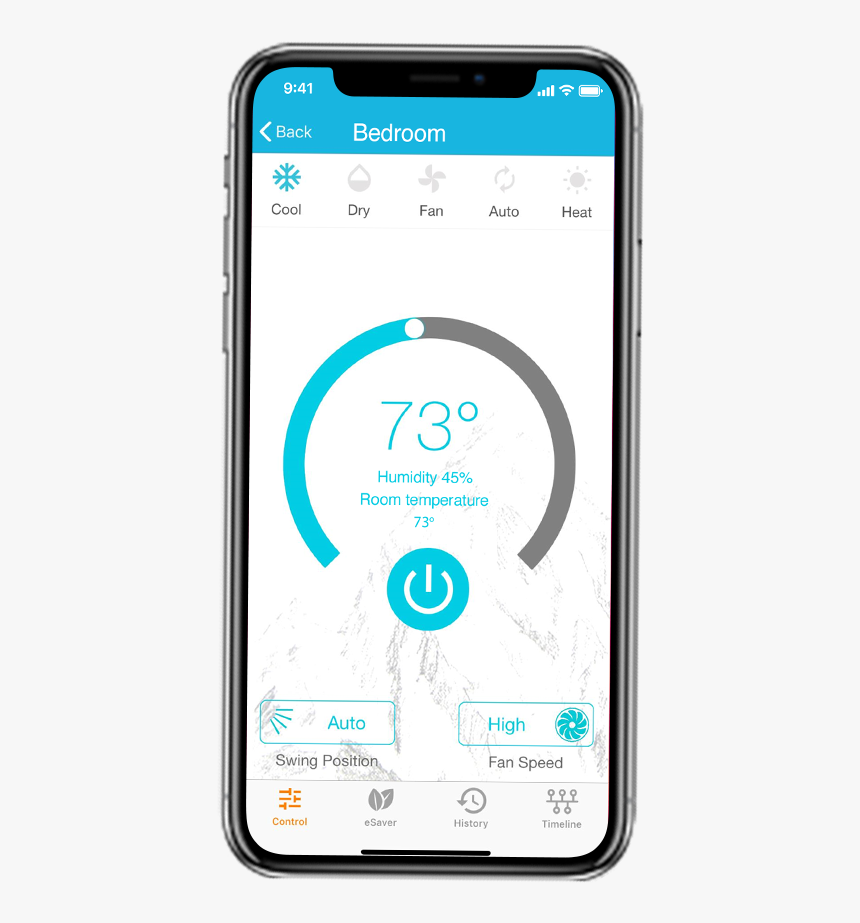 Cielo Home Smart Ac Mobile App - Iphone, HD Png Download, Free Download
