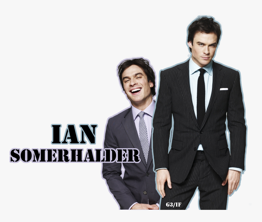 Damon Salvatore Ian Somerhalder Suit , Png Download - Tuxedo, Transparent Png, Free Download