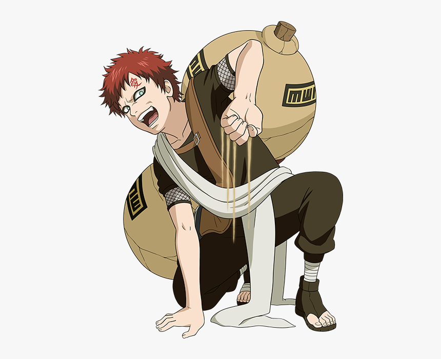 Gaara By Aikawaiichan Pluspng - Gaara The Sands Final Weapon, Transparent Png, Free Download