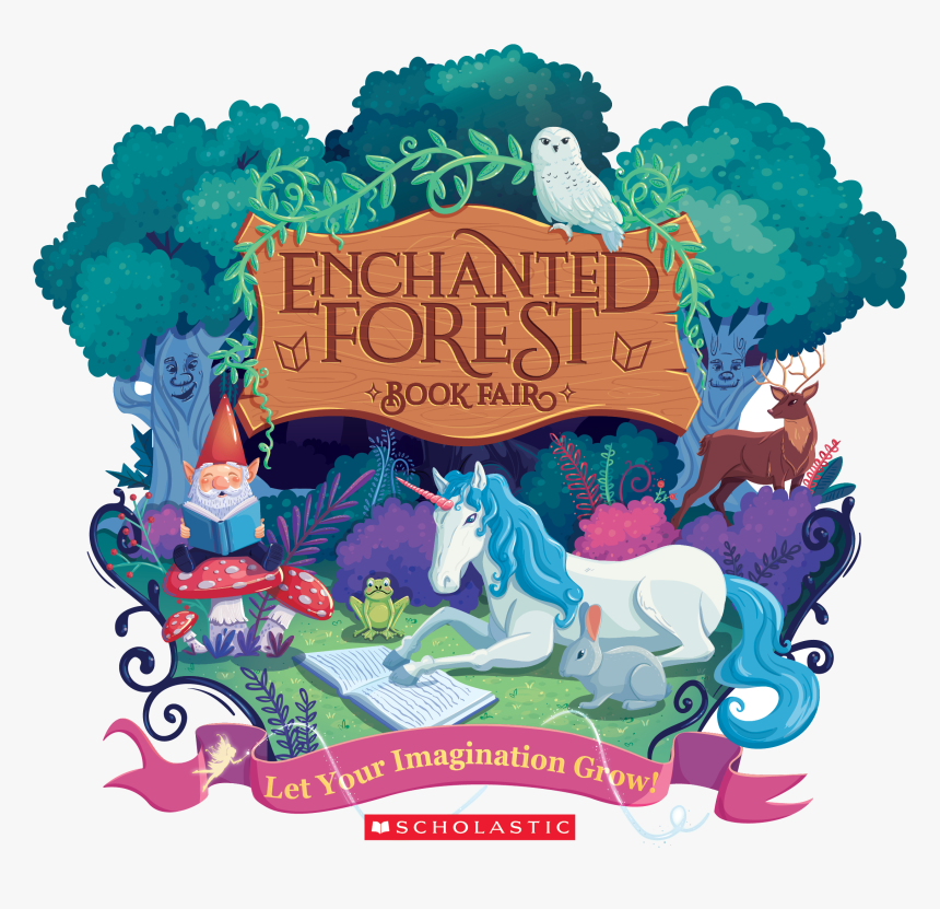 Enchanted Forest Scholastic Book Fair, HD Png Download, Free Download