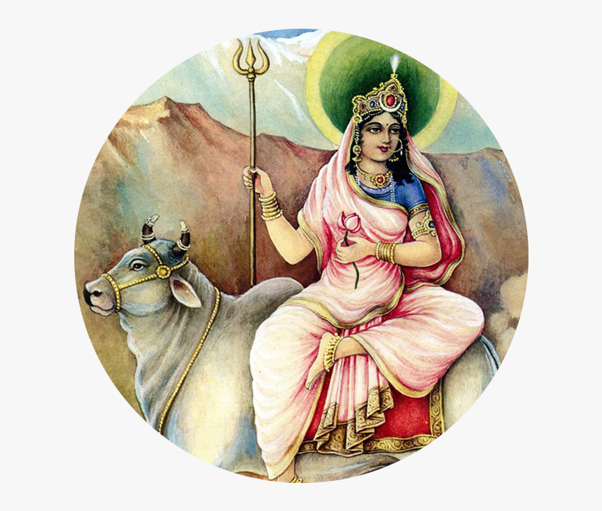 Shailaputri - Jai Mata Di First Day Navratri, HD Png Download, Free Download