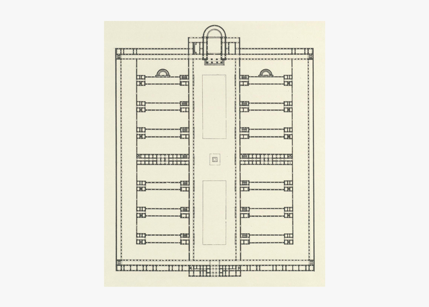 Lawn Uva Thomas Jefferson Plan, HD Png Download, Free Download