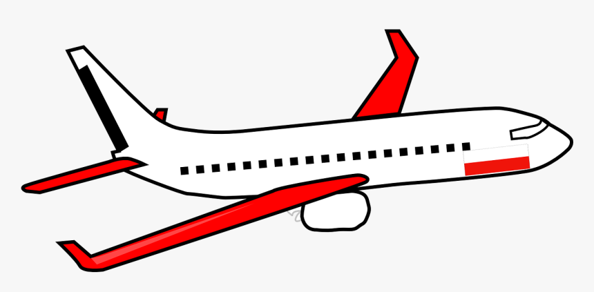 Airplane, Plane, Travel, Flight, Jet, Airliner - Transparent Background Airplane Clipart, HD Png Download, Free Download