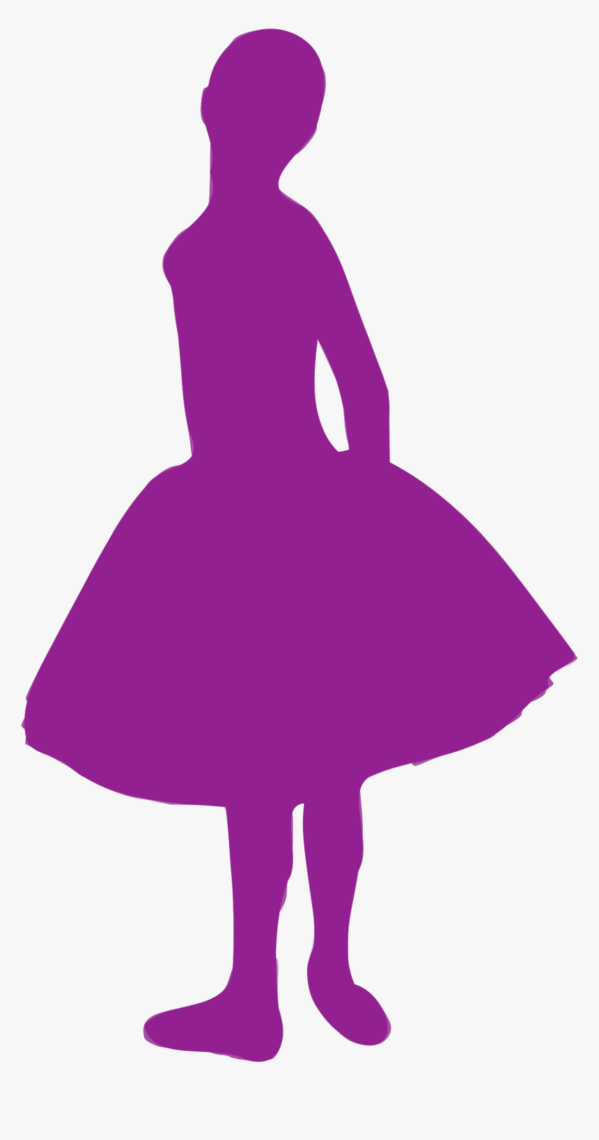 Tutu Silhouette Clip Art At Getdrawings - Tutu Silhouette, HD Png Download, Free Download