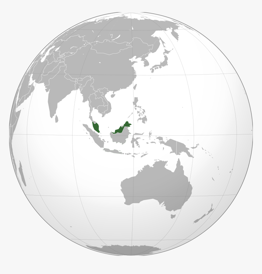 Indonesia Map On Globe, HD Png Download, Free Download