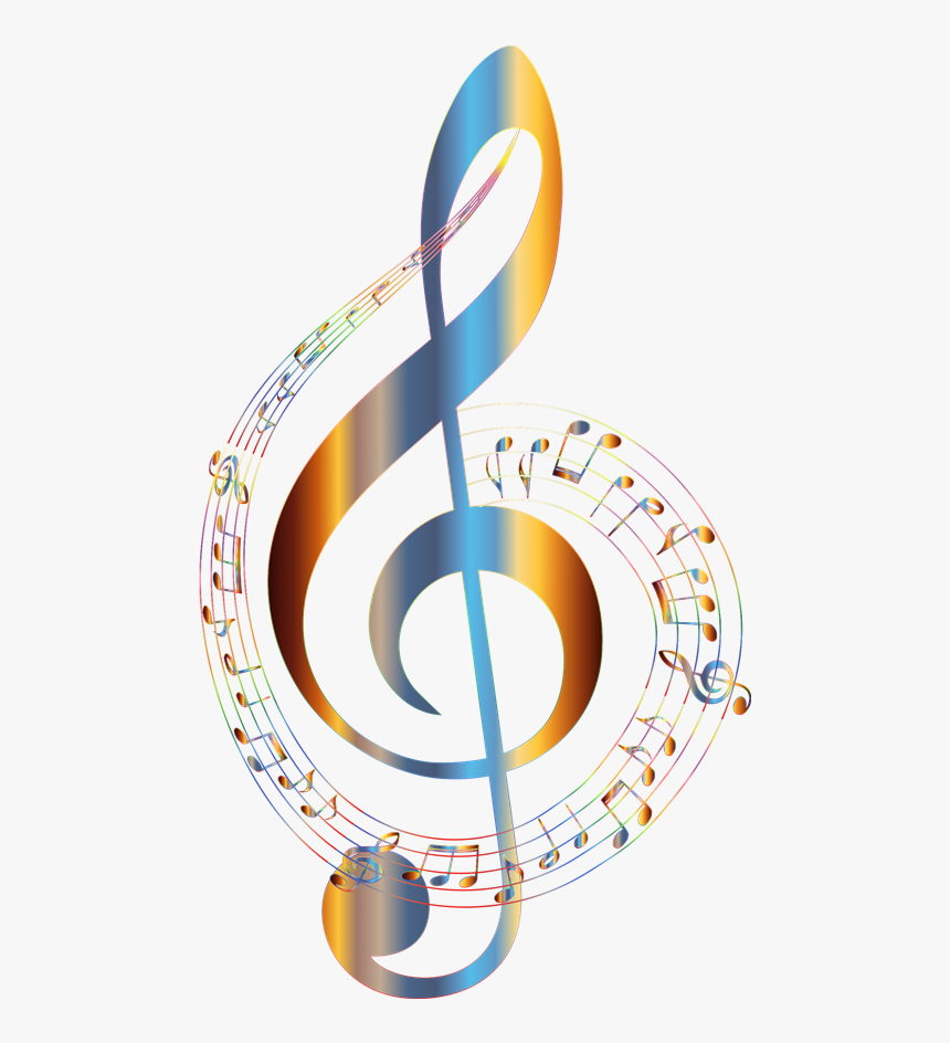 Musical Notes - Colorful Transparent Background Music Notes, HD Png Download, Free Download