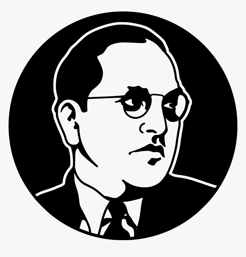 Human Behavior,head,silhouette - Dr Babasaheb Ambedkar Clipart, HD Png Download, Free Download