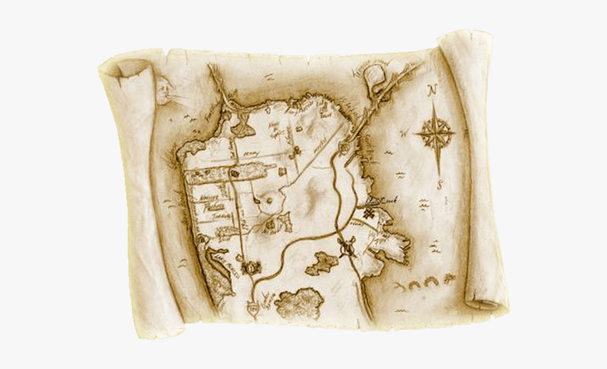 Пиратская карта png
