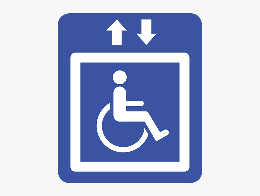 Elevator, Freight Elevator, Handicap, Disabled, HD Png Download, Free Download